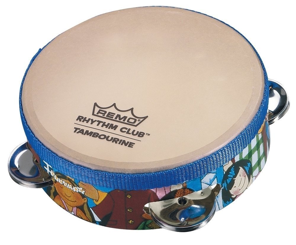 Remo World Percussion Rhythm Club Tambourine