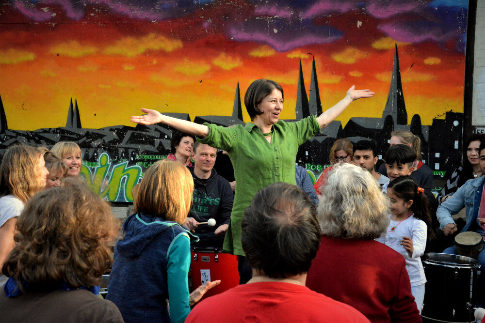 Drumcircle in Action